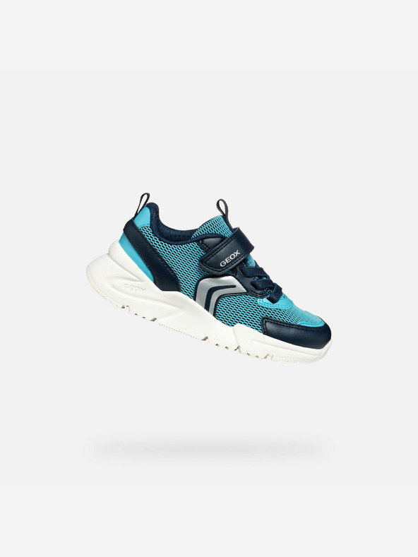 Geox Modré chlapecké tenisky Geox Loftus