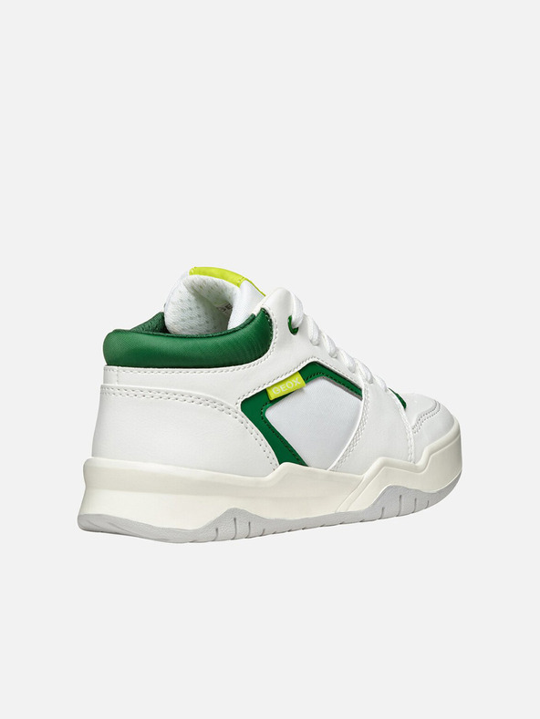 Geox Bílé chlapecké tenisky Geox Perth