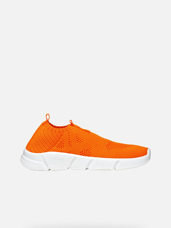 Geox Oranžové chlapecké tenisky Geox Aril
