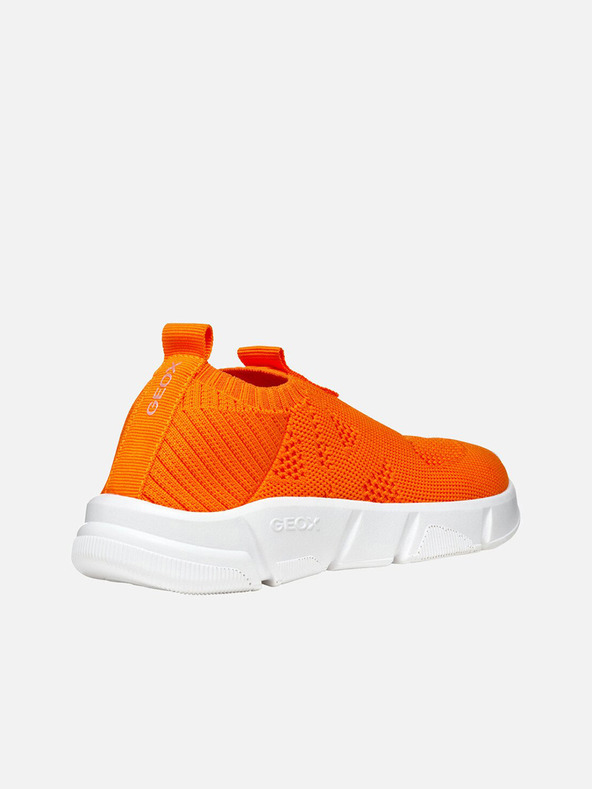 Geox Oranžové chlapecké tenisky Geox Aril