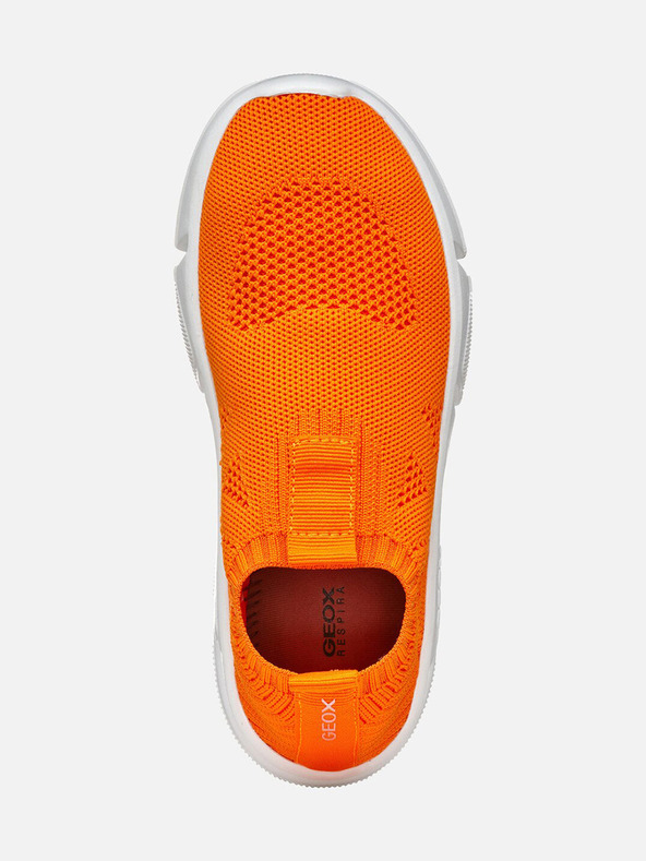 Geox Oranžové chlapecké tenisky Geox Aril