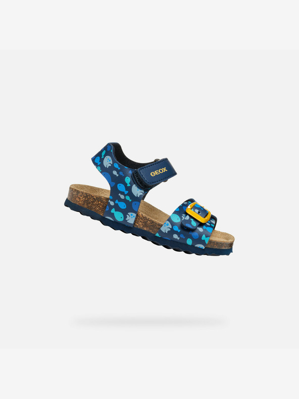 Geox Tmavě modré chlapecké sandály Geox Chalki