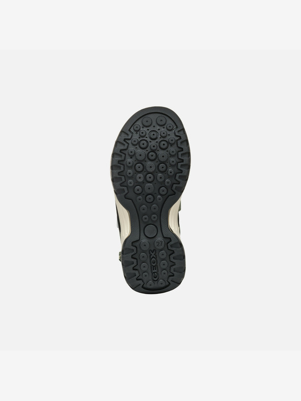 Geox Tmavě zelené chlapecké sandály Geox Borealis