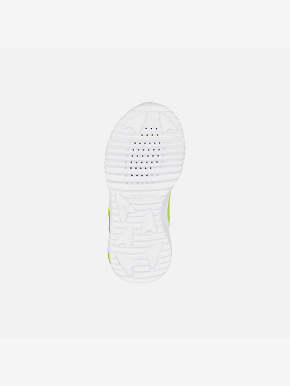 Geox Světle zelené chlapecké tenisky Geox Assister
