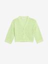 Marks & Spencer Úpletový kardigan z čisté bavlny (2–8 let) Marks & Spencer zelená