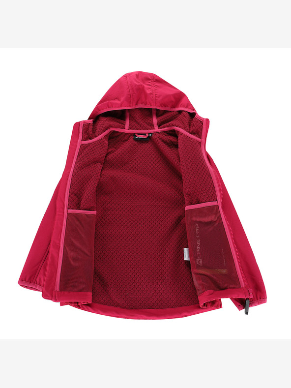 ALPINE PRO Dětská softshellová bunda s membránou ALPINE PRO EZORO cabaret varianta pb