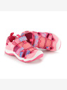 ALPINE PRO Dětské outdoorové sandály ALPINE PRO ZERTO raspberry