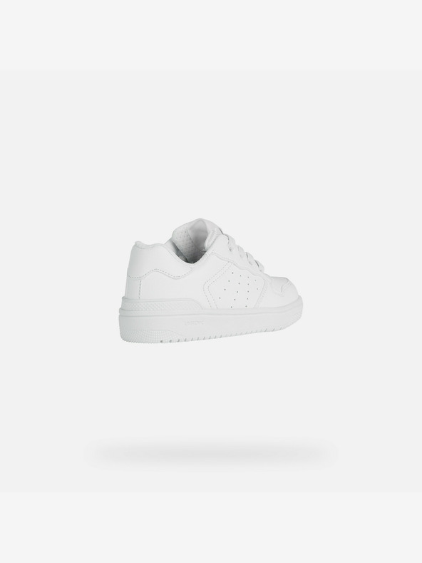 Geox Bílé dívčí tenisky Geox Washiba