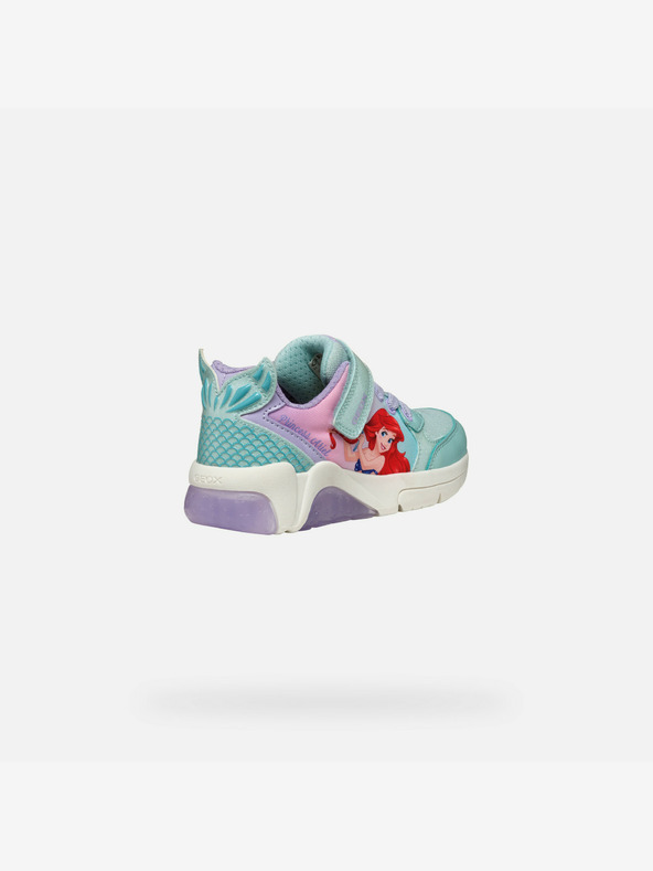 Geox Tyrkysové dívčí tenisky Geox Fadinlight