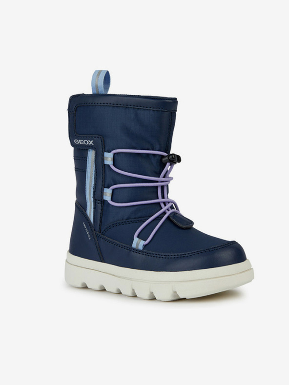 Geox Tmavě modrá dívčí kotníková obuv Geox Willaboom Abx