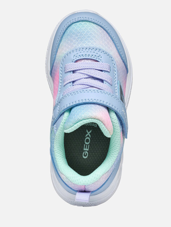 Geox Světle modré dívčí tenisky Geox Sprintye