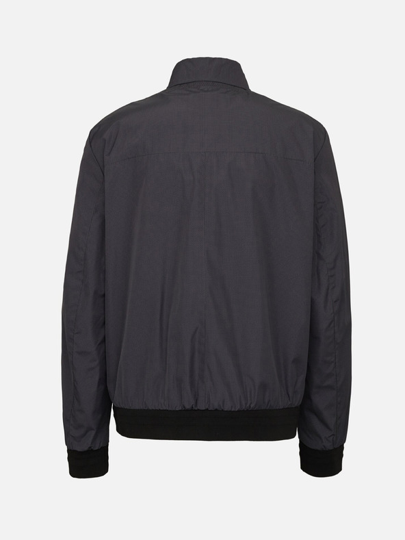 Geox Tmavě šedá pánská bunda Geox Vincit