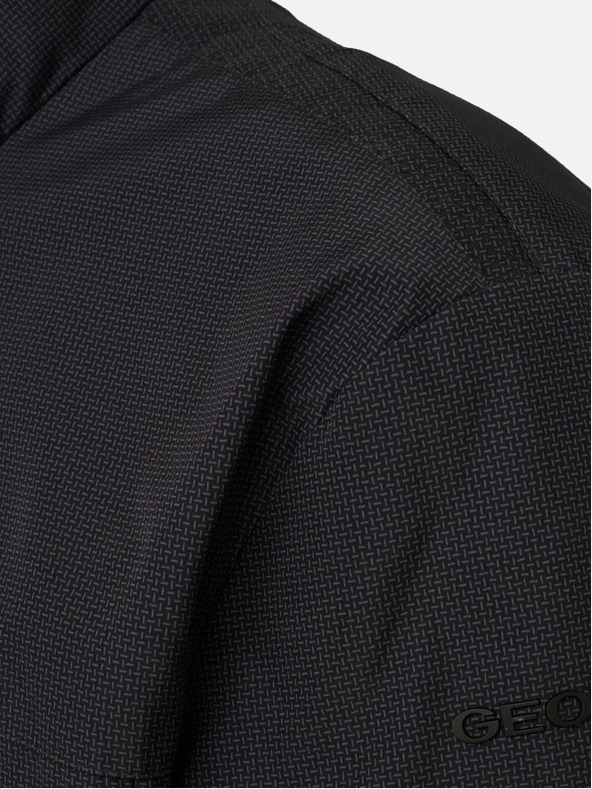 Geox Tmavě šedá pánská bunda Geox Vincit