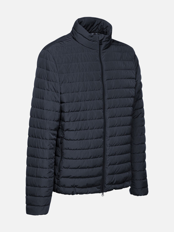 Geox Tmavě modrá pánská bunda Geox Warrens