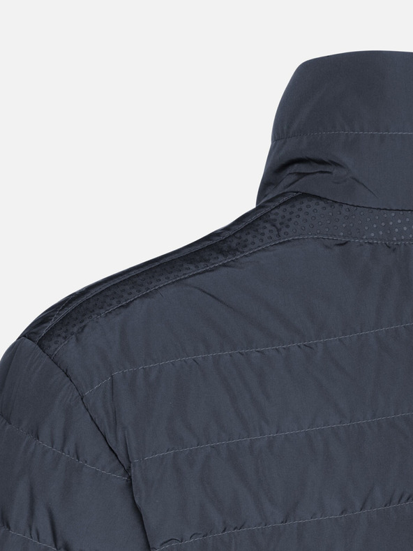 Geox Tmavě modrá pánská bunda Geox Warrens