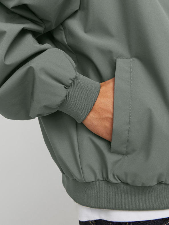 Jack & Jones Zelený pánský bomber Jack & Jones JJECHARGE