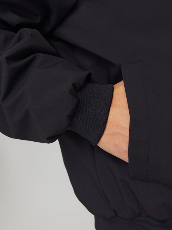 Jack & Jones Černý pánský bomber Jack & Jones