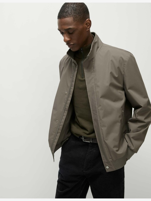 Marks & Spencer Bunda Bomber s technologií Stormwear™ Marks & Spencer hnědá