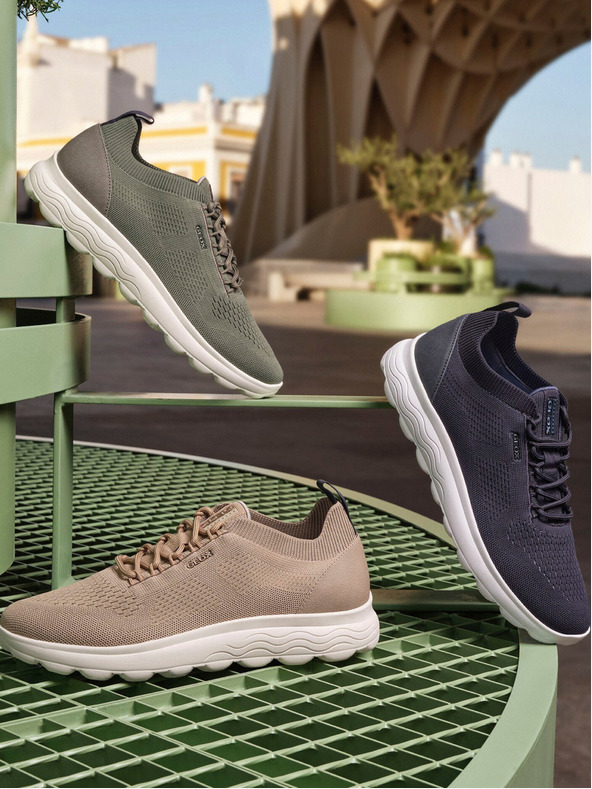 Geox Tmavě modré pánské tenisky Geox Spherica