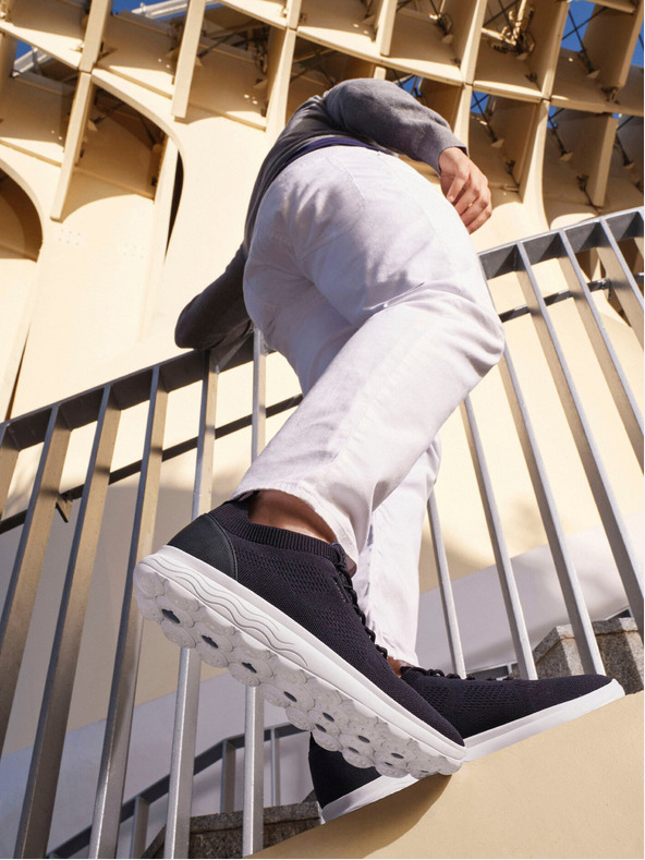 Geox Tmavě modré pánské tenisky Geox Spherica