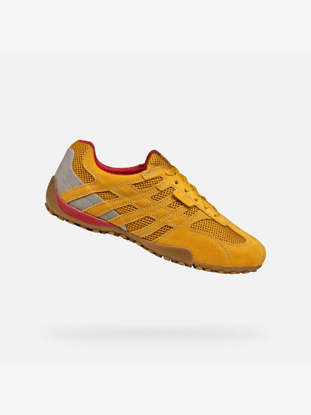Geox Žluté pánské tenisky Geox Snake Original