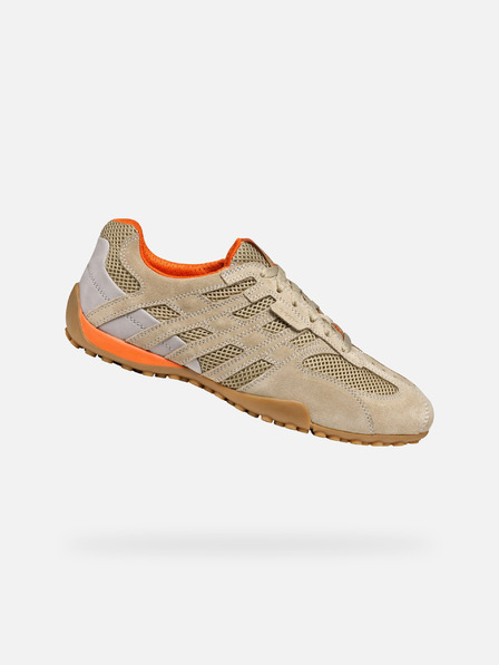 Geox Béžové pánské tenisky Geox Snake Original
