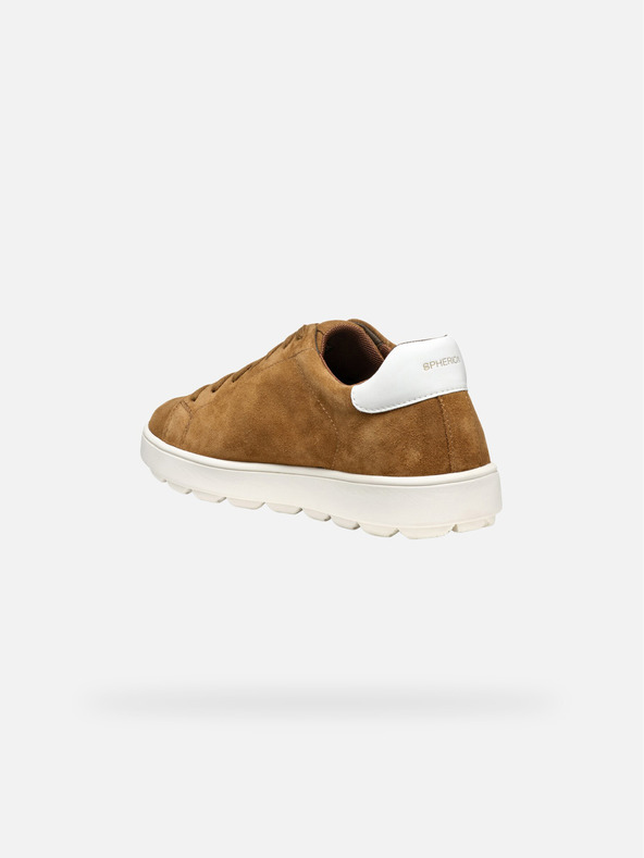 Geox Světle hnědé pánské tenisky Geox Spherica ECUB-1