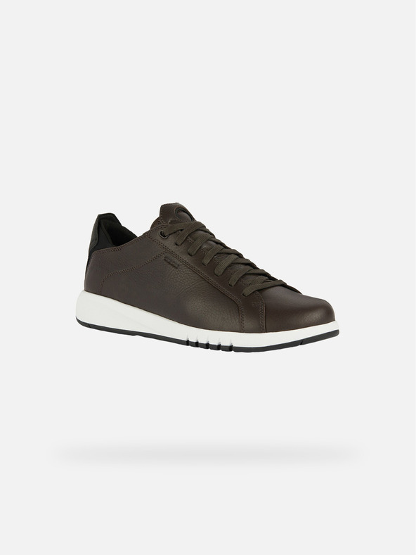 Geox Hnědé pánské tenisky Geox Aerantis