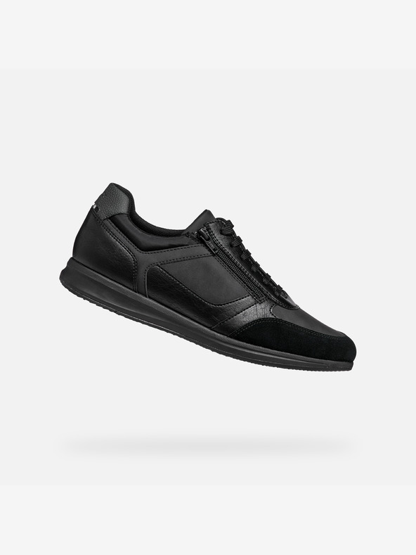 Geox Černé pánské tenisky Geox Avery