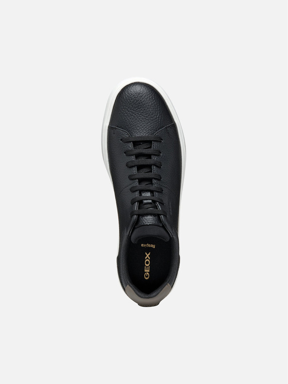 Geox Černé pánské tenisky Geox Baltmoore