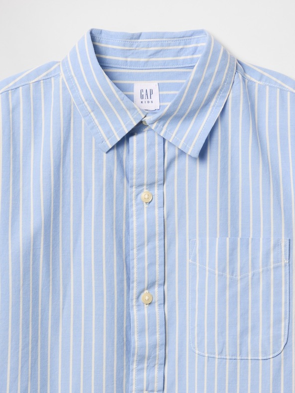 GAP Dětská popelínová košile GAP