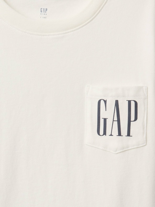 GAP Dětské tričko s logem Pocket GAP