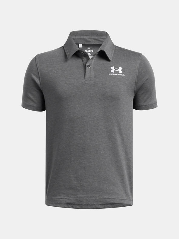 Under Armour Chlapecké tričko Under Armour UA B Icon Polo-GRY