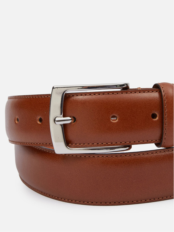 Geox Hnědý pánský pásek Geox