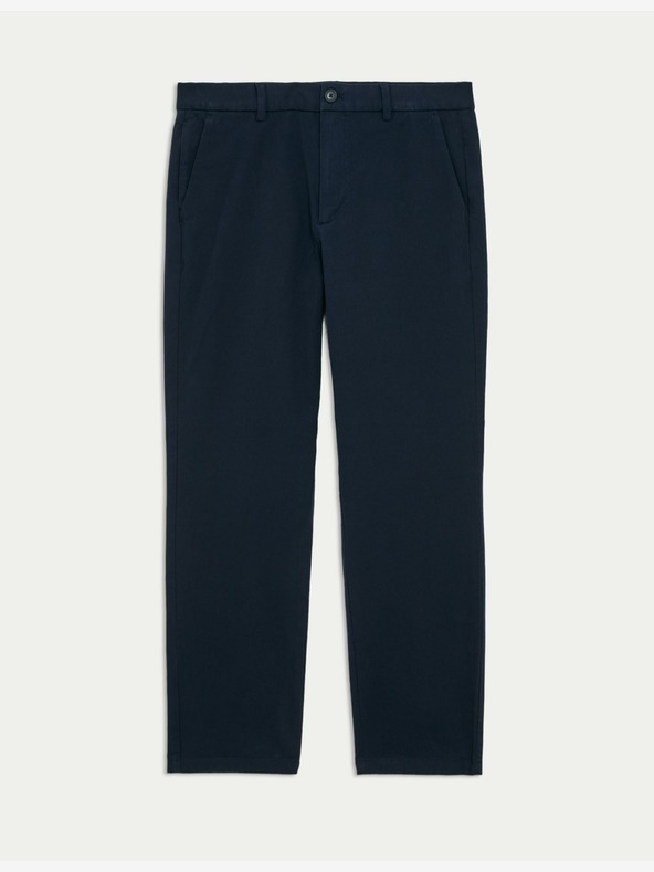 Marks & Spencer Chino kalhoty normálního střihu The Ultimate Marks & Spencer námořnická modrá