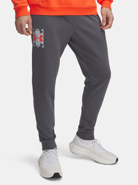 Under Armour Pánské tepláky Under Armour UA Rival Terry Logo Jogger