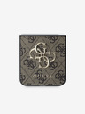 Guess Guess PU 4G Metal Logo Zadní Kryt pro Samsung Galaxy Z Flip 6 Brown