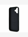 Guess Guess PU Leather 4G Roses MagSafe Zadní Kryt pro iPhone 16 Black