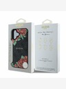 Guess Guess PU Leather 4G Roses MagSafe Zadní Kryt pro iPhone 16 Black
