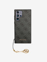 Guess 4G Charm Zadní Kryt pro Samsung Galaxy S24 Ultra Grey Obal na telefon