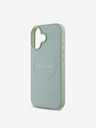 Guess Guess PU Grained Classic Logo MagSafe Zadní Kryt pro iPhone 16 Green