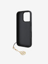 Guess Guess 4G Charm Zadní Kryt pro iPhone 16 Pro Max Tone on Tone Grey