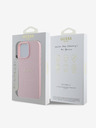 Guess Guess PU Grained Classic Logo MagSafe Zadní Kryt pro iPhone 16 Pro Max Pink