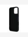 Karl Lagerfeld Karl Lagerfeld 3D Rubber Glitter Logo Zadní Kryt pro iPhone 16 Pro Max Black