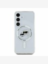 Karl Lagerfeld Karl Lagerfeld IML K&CH Heads MagSafe Zadní Kryt pro Samsung Galaxy S25+ Transparent