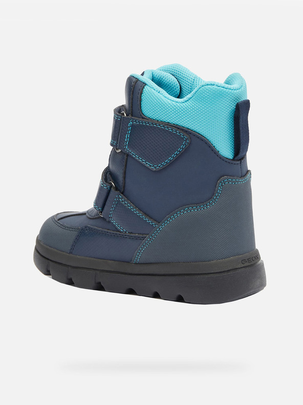 Geox Modrá chlapecká kotníková obuv Geox Willaboo AB