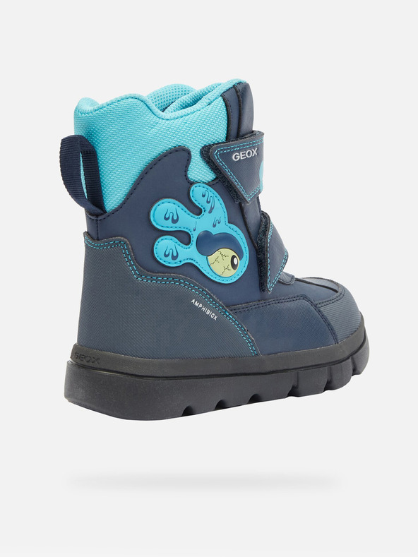 Geox Modrá chlapecká kotníková obuv Geox Willaboo AB