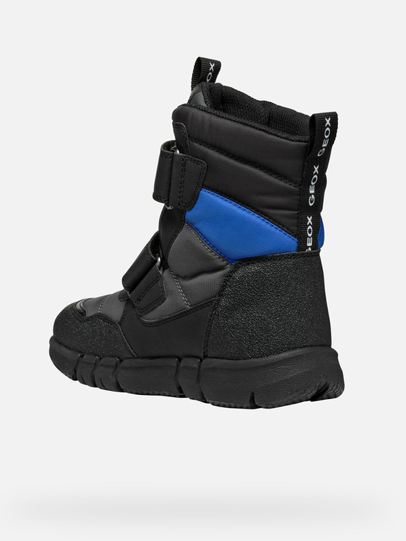 Geox Šedá chlapecká kotníková obuv Geox Flexyper  B Abx