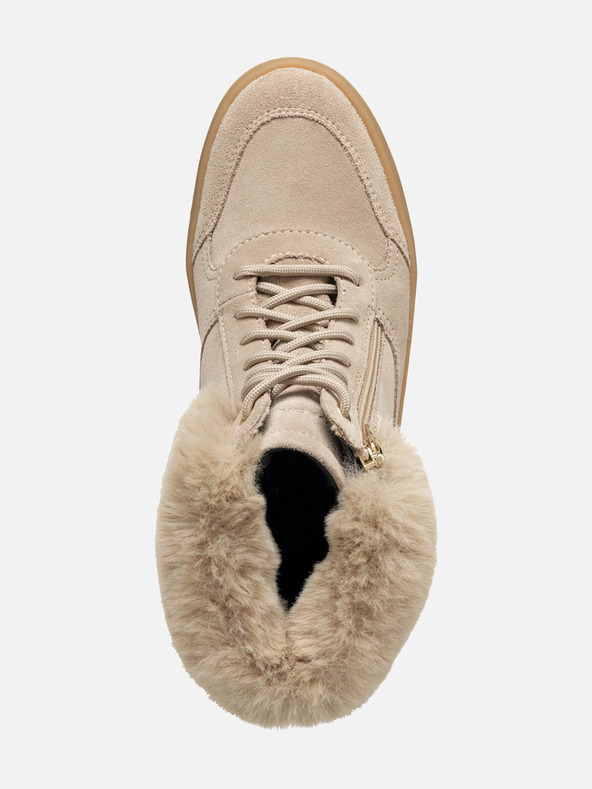 Geox Béžová dámská kotníková obuv Geox Milleiny B Abx