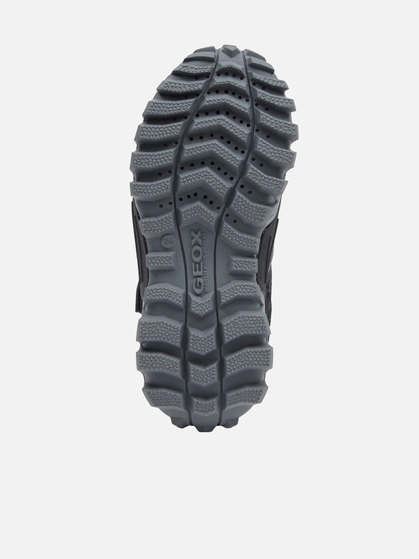 Geox Černá chlapecká kontíková obuv Geox Himalaya  B Abx